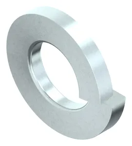 Spring lock washer with square ends DIN 127 B Spring steel Zinc plated