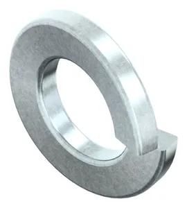 Spring lock washer with square ends for cheese head screws DIN 7980 Spring steel Zinc plated