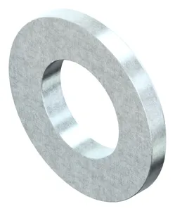 Plain washer, chamfered ISO 7090 Steel Zinc plated with thick Cr(III) passivation 200 HV