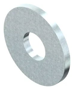 Vlakke sluitring met buitendiameter ≈ 3 x nominale diameter DIN 9021 Staal Blank