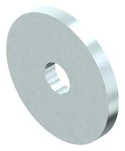 Plain washer, large, especially for timber constructions DIN 1052 Steel Zinc plated