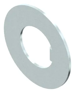 Internal tab washer for slotted round nuts DIN 462 Steel Zinc plated