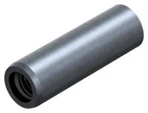 Taper pin with internal thread, ground DIN 7978 A Free-cutting steel