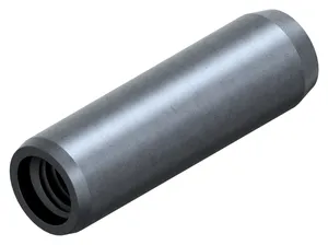 Parallel pin (dowel pin) with internal thread, hardened, ground DIN 7979 D Steel 60±2HRC Plain