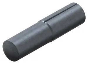 Grooved pin, half length reverse DIN 1474 Free-cutting steel