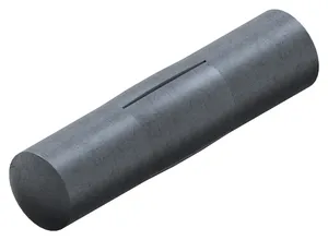 Grooved pin, one-third length center grooved DIN 1475 Free-cutting steel