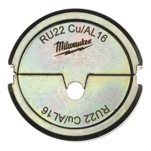 Milwaukee Sans fil Crimping die RU22 CU/AL 16