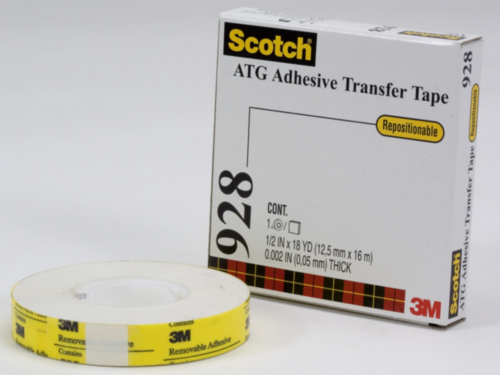 3M Transfer tape 928 Clear 12mm x 16m