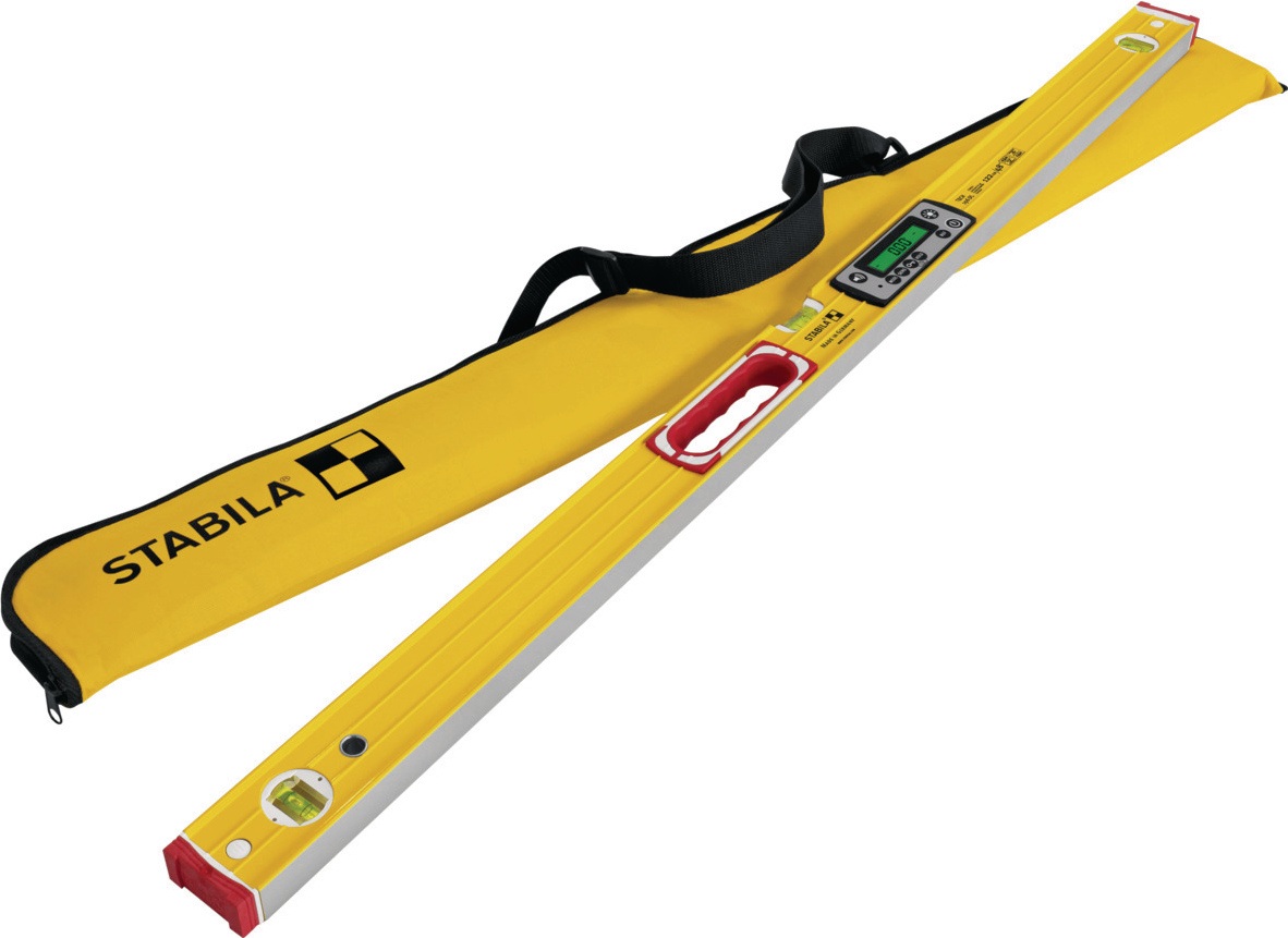 Stabila Electronic spirit level TECH 196 DL 122 cm aluminium yellow