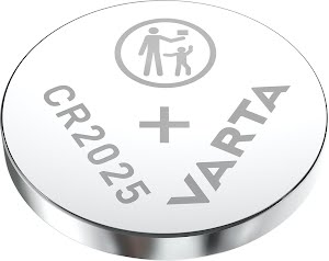 VART BATTERY ELECTRONIC        CR2025 3V