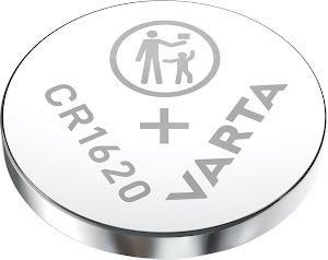 VARTA LITHIUM Coin CR1620 (Button Cell Battery, 3V) pack of 1