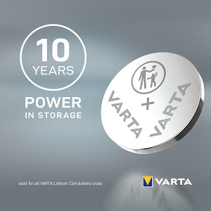 VARTA LITHIUM Coin CR1620 (Button Cell Battery, 3V) pack of 1