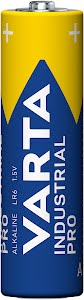 VARTA Industrial Pro, Alkaline Battery, AA, Mignon, LR6, 1,5V, 4-pack, Made in Germany