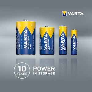 VART 4PC BATTERY INDUSTRIAL AA/LR6 4006