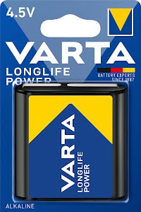 Batterie Longlife Power 4,5 V 6100 mAh 3LR12 4912 1 pièce/blister VARTA