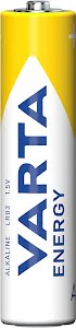 VARTA Energy, Alkaline Battery, AAA, Micro, LR03, 1,5V, 24-pack, Made in Germany