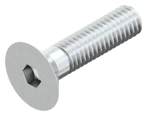 Hexagon socket countersunk head screw ISO 10642 Aluminium P60