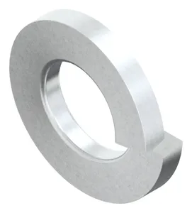 Veerring met vlakke einden DIN 127 B Aluminium M16