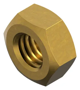 Hexagon nut DIN 934 Brass CU2/CU3