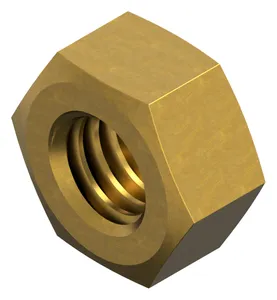 Hexagon nut ISO 4032 Brass CU2/CU3 Plain