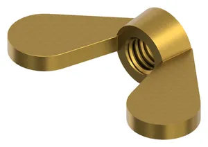 Wing nut with rounded wings BSW DIN 313 Brass CU2/CU3