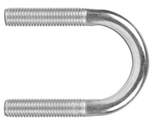 U-bolt type A Steel Zinc plated