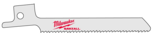 Milwaukee Sabre sawblade 90/1,8mm 5 pieces