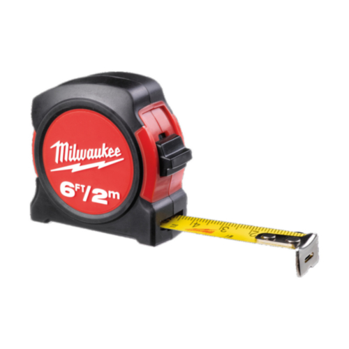 Milwaukee Measuring Tape Metric/Imperial Scale 13mm x 2m