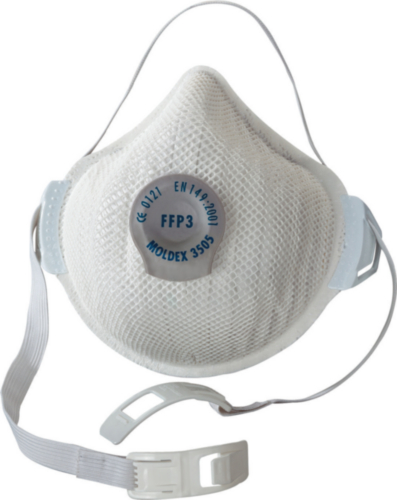 Moldex Mascarilla de respiración para partículas AIR Plus 3505 Blanca