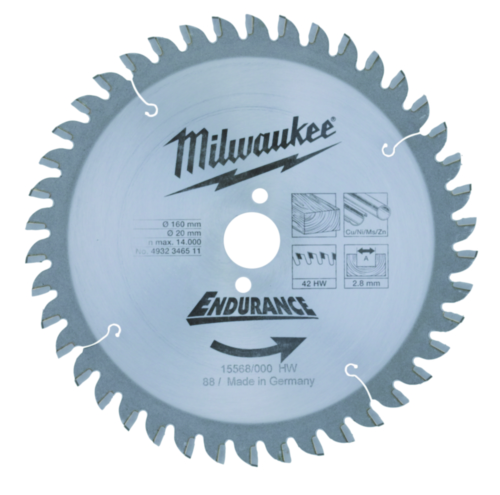 Milwaukee Circular saw blade 190X30MM