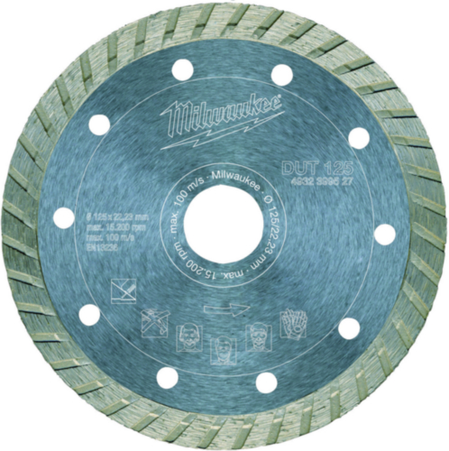 Milwaukee Diamond cutting disc DUT125