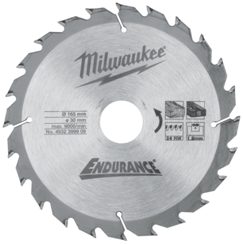 Milwaukee Circular saw blade 165/30MM