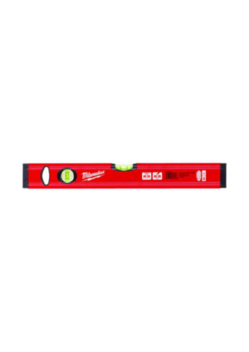 Milwaukee REDSTICK Niet-Magnetisch Slim Box Niveau 2-Vial 0.5mm/m Nauwkeurigheid 40cm