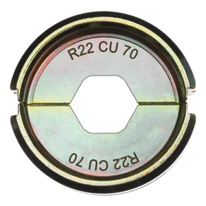 Milwaukee Sans fil Crimping die R22 CU 70