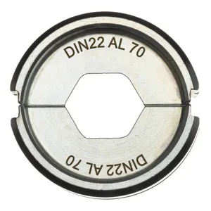 Milwaukee Sans fil Crimping die DIN22 AL 70