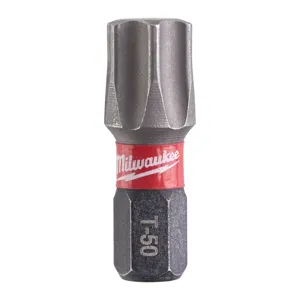 Milwaukee Sockwave embout de tournevis Torx à percussion TX50 1/4 » hex 25mm