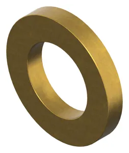 Plain washer for cheese head screws DIN 433-1 Brass