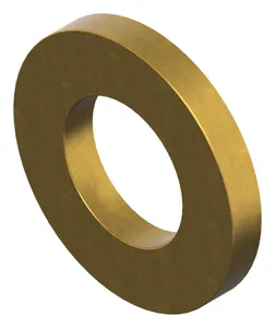 Plain washer, small series ISO 7092 Brass