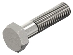 Hexagon head bolt DIN 931 Stainless steel A2 70