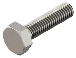 Slotted hexagon head screw DIN ≈933 Stainless steel A2 70