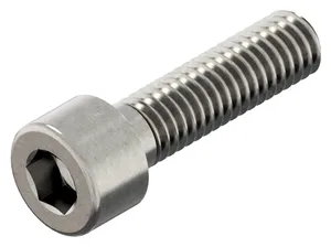 Tornillo cabeza cilindrica con hexágono interior totalmente roscado DIN ≈912 Acero inoxidable (Inox) A2 70