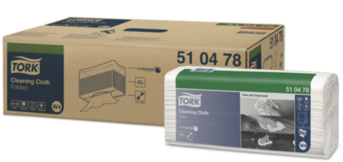 TORK 130PC CLEANING CLOTH WHITE