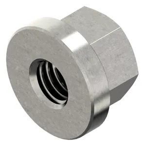 Hexagon nut with collar H=1,5D DIN ≈6331 Stainless steel A1 70