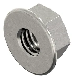 Écrou hexagonal à embase DIN 6923 Acier inoxydable (Inox) A2 70