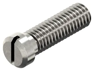 Slotted pan head screw small head DIN 920 Stainless steel A2