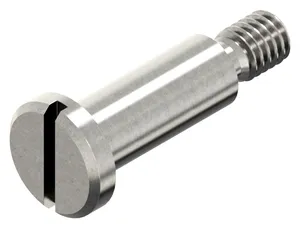 Tornillo cabeza cilindrica ranurada con apoyo DIN 923 Acero inoxidable (Inox) A1 50