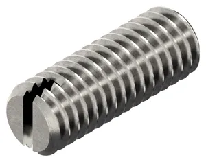 Tornillo sin cabeza extremo biselado DIN 551 Acero inoxidable (Inox) A1/A2