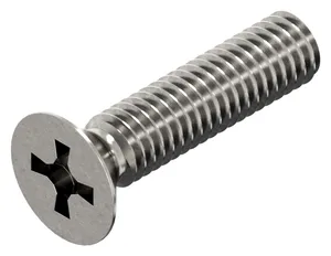 Tornillo cabeza avellanada cruciforme DIN 965 A-H Acero inoxidable (Inox) A2