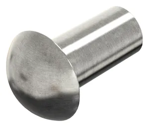 Rebite cabeça redonda DIN 660/124 Aço inoxidável (Inox) A2