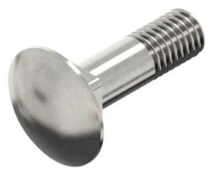 DIN 603 Fully Threaded Coach Bolt, Stainless Steel A2-70